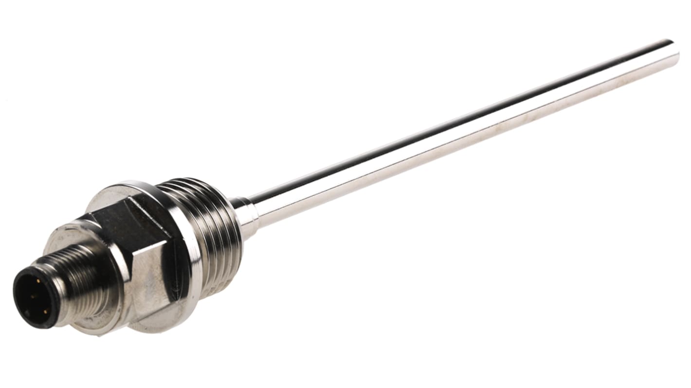 Jumo PT100 Temperatursensor Ø 6mm x 150mm → +200°C, 2m Leitung