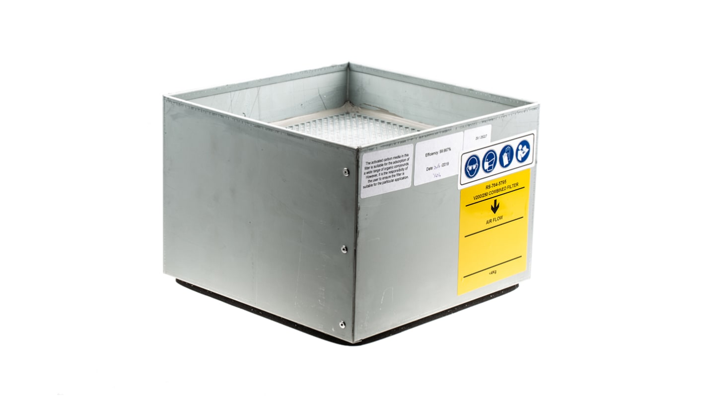 RS PRO Combined Filter Solder Fume Extractor Accessory, for use with