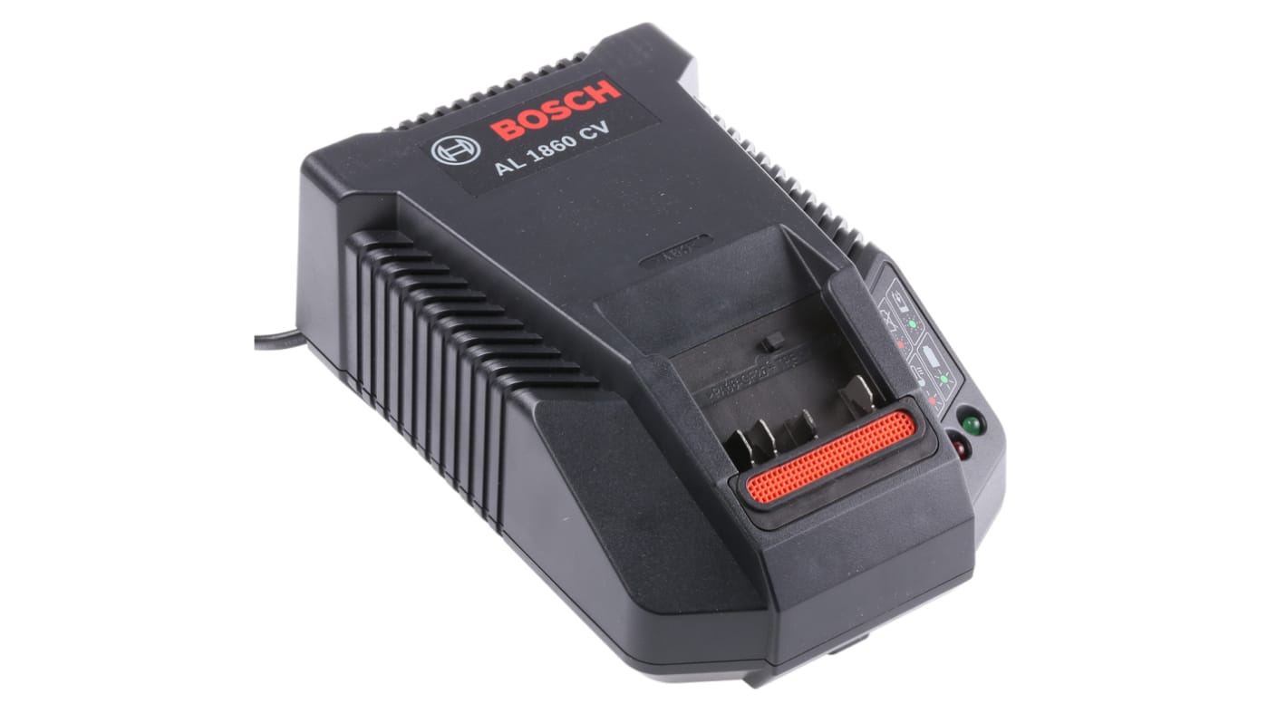 Bosch AL 1860 CV Power Tool Charger, 18V for use with Bosch Li-ion Batteries