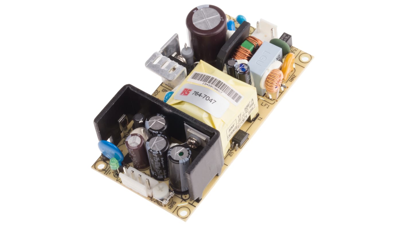 Alimentation à découpage, MEAN WELL 45W, 1 sortie à 12V c.c. 3.75A