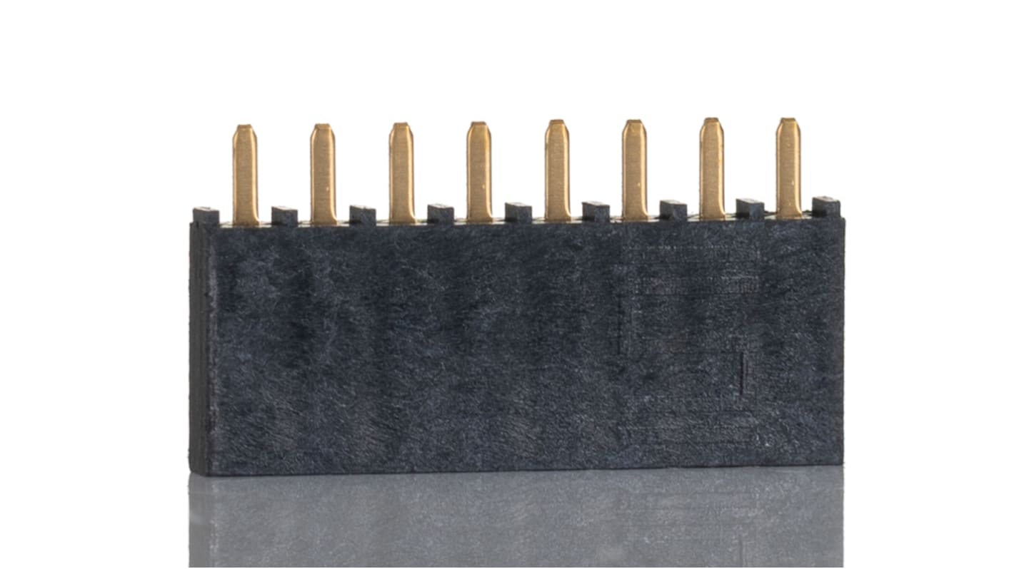 SSW-108-01-G-S | Samtec SSW Series Straight Through Hole Mount PCB ...