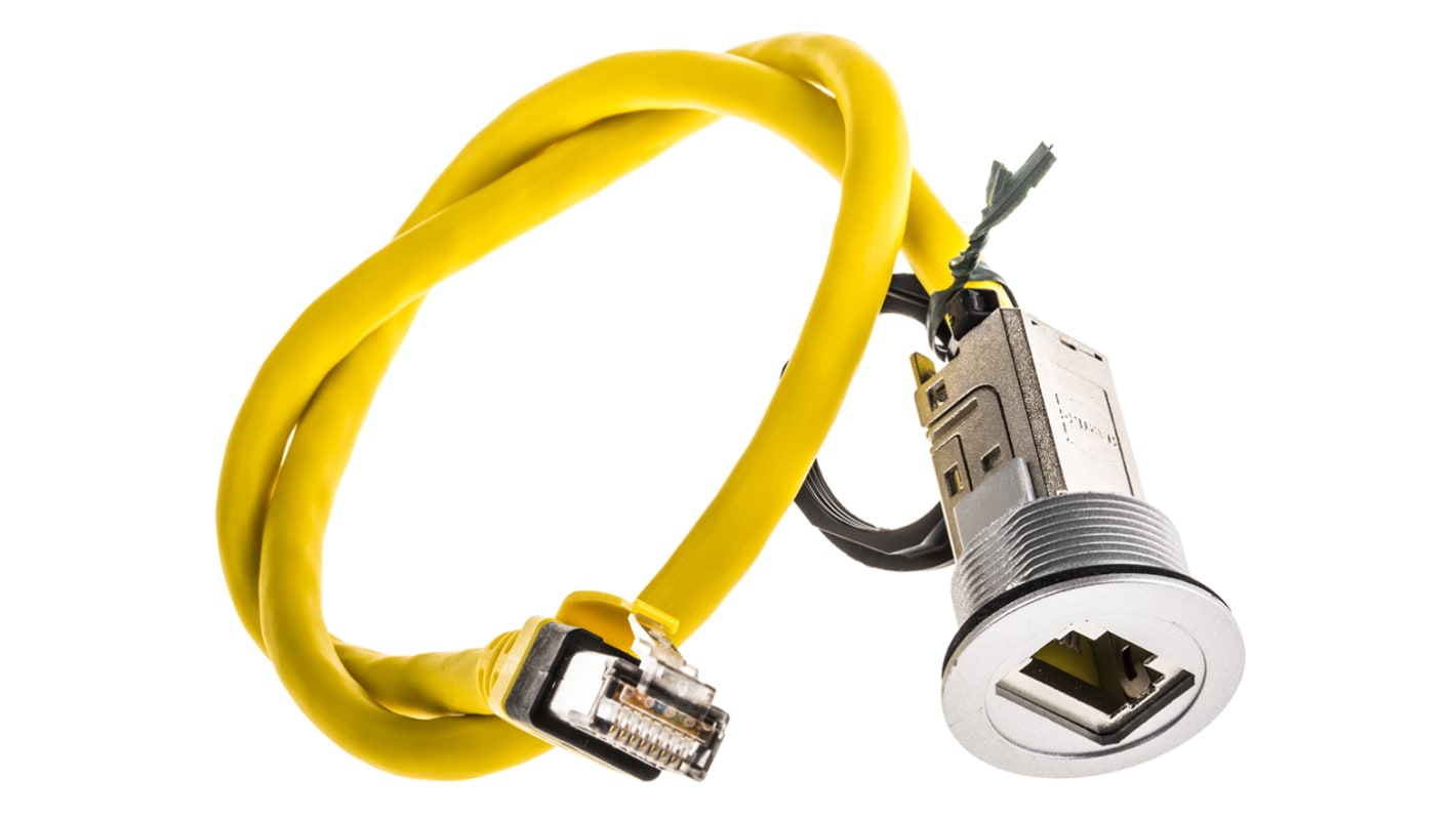 HARTING RJ csatoló Cat6, árnyékolt, RJ45 dugasz/RJ45 aljzat