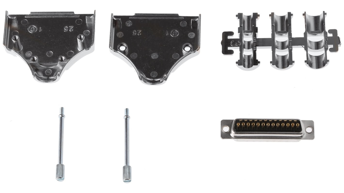 Connettore D-Sub MH Connectors, 25 vie, terminazione a saldare