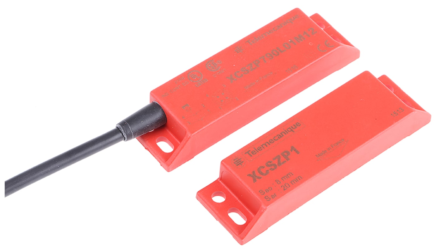 Telemecanique Sensors XCS-DMP Series Magnetic Non-Contact Safety Switch, 24V dc, Plastic Housing