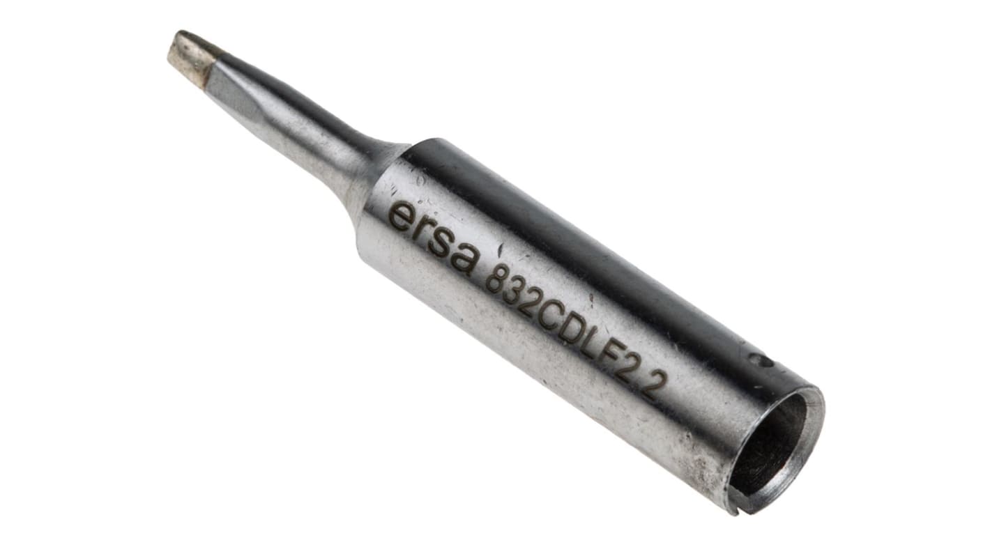 Ersa Ersadur 832 SD LF – Panne à Souder Longue Durée 0,8 Mm, Forme Crayon Droite Pour Stations Ersa