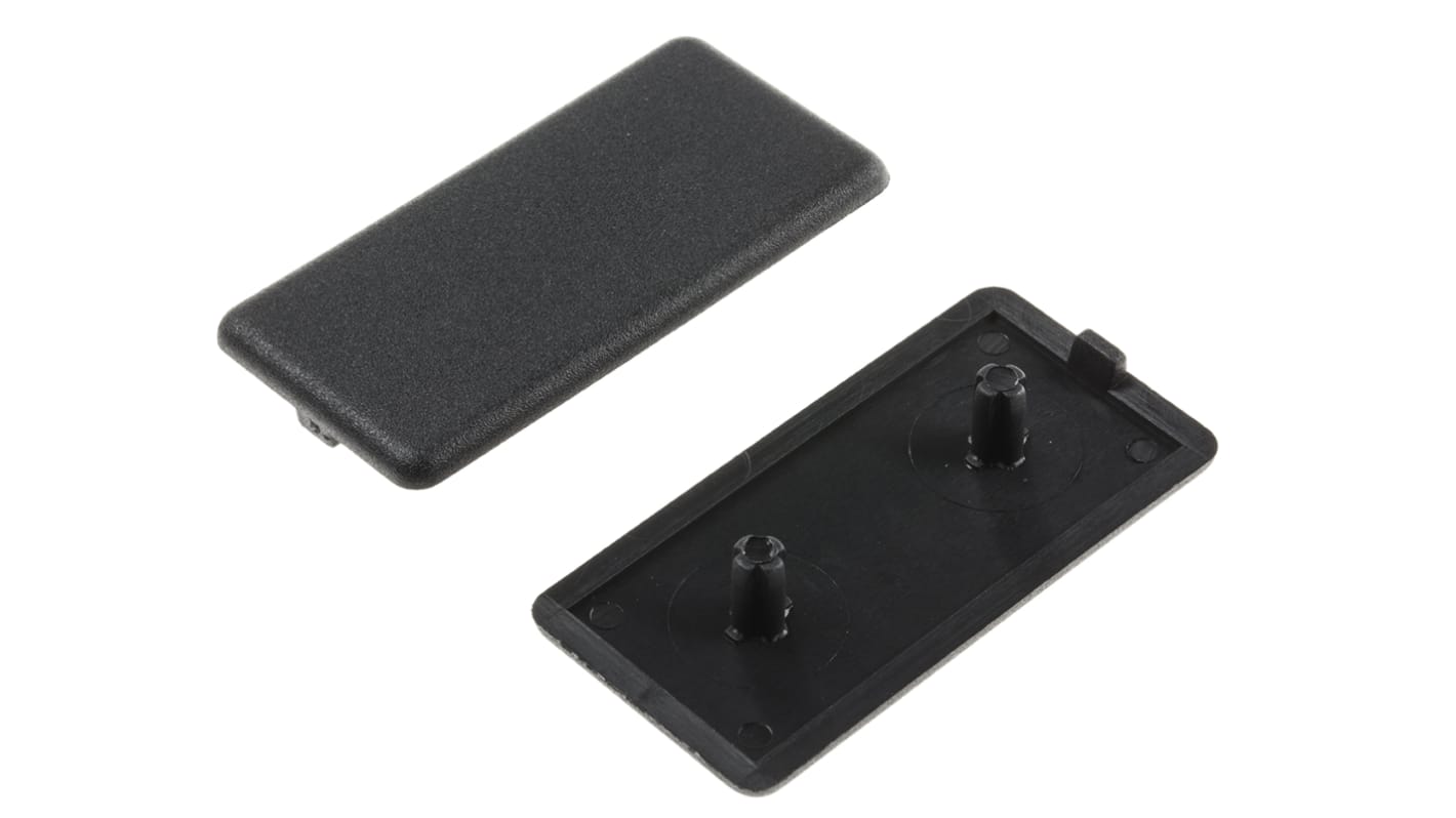 Tapa Negro, para perfil de 30 x 60 mm, 6mm