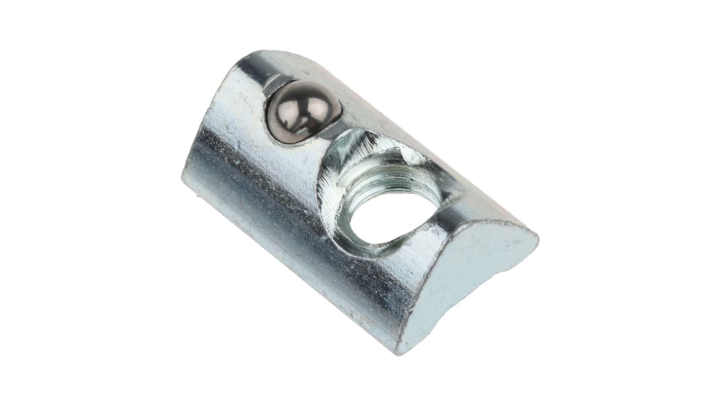 RS PRO M6 T-Slot Nut Connecting Component, Strut Profile 30 mm, Groove Size 6mm