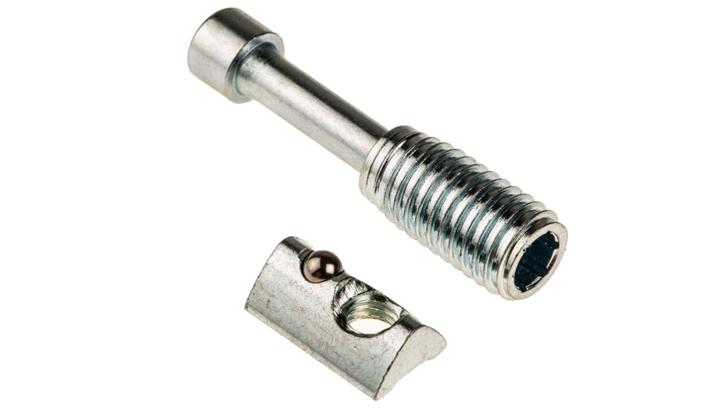 RS PRO T-Matic Connector Connecting Component, Strut Profile 30 mm, Groove Size 6mm