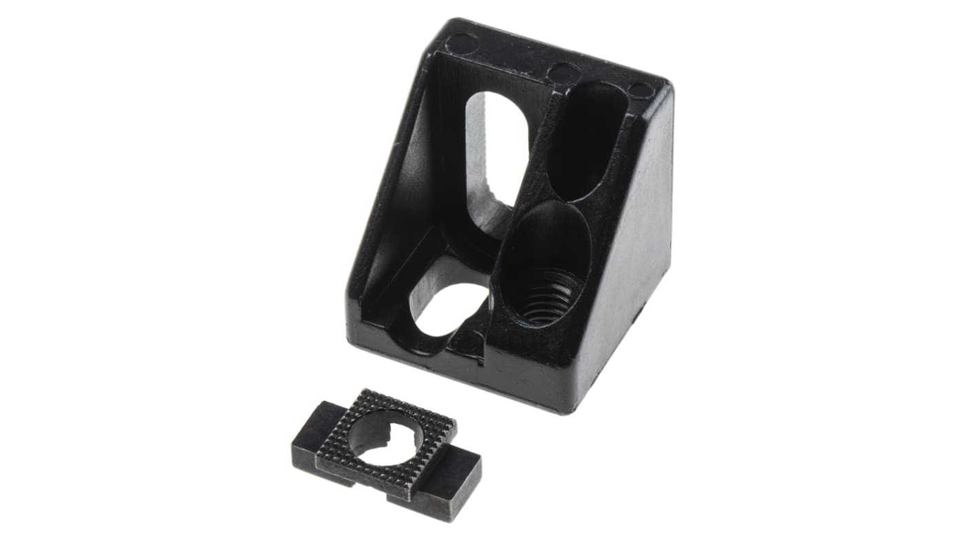 RS PRO Uniblock 40 Strebenprofil: 40 mm Nutgröße: 8mm