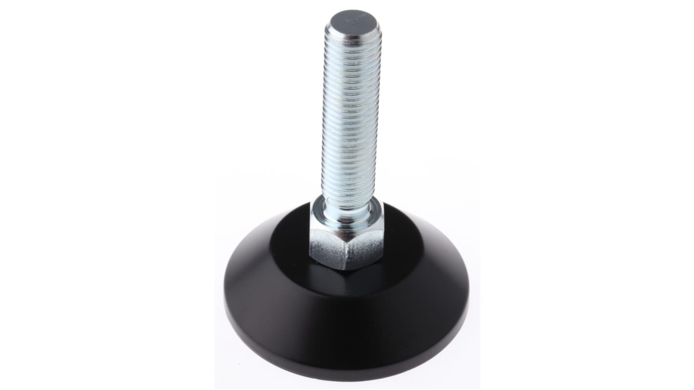 RS PRO M16 Thread Pivot Foot, 16mm 8mm Groove | RS