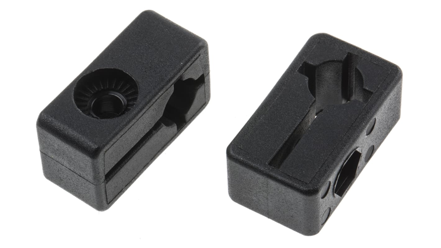 RS PRO Montageblock für Produkt-System 30, 40, RS Structural System, L. 28mm, Passende Nutgröße 6mm