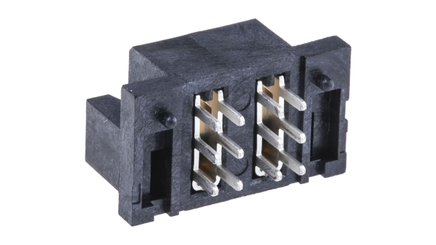 Samtec MPS Series Straight Through Hole Mount PCB Socket, 2-Contact, 1-Row, 5mm Pitch, Solder Termination