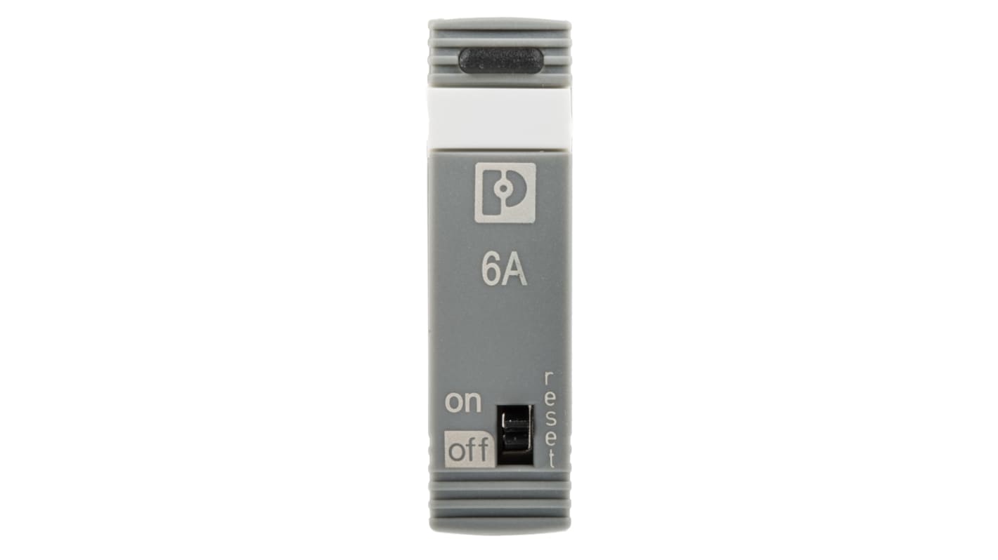 Interruptor automático electrónico Phoenix Contact 2800905, 6A, Elemento de montaje en base 24V CB E1