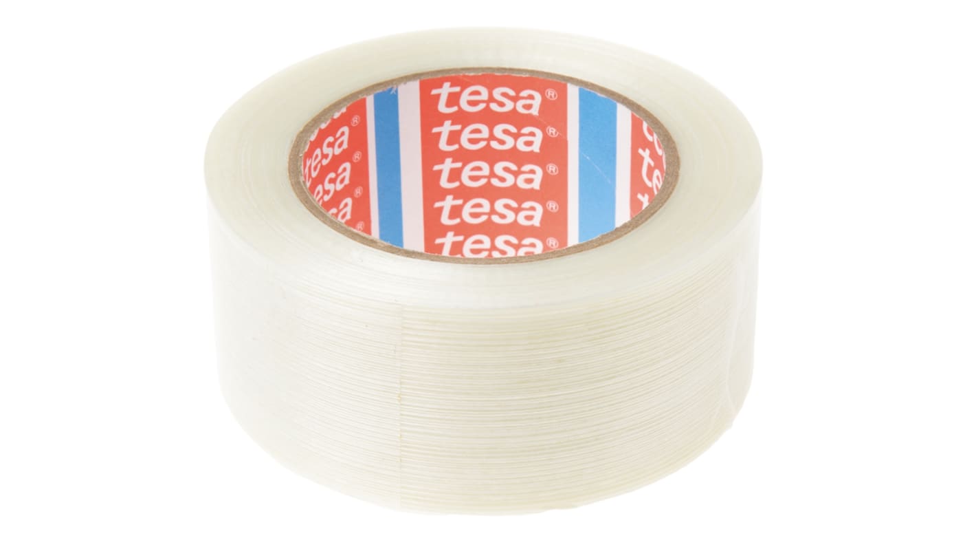 Ruban de cerclage Tesa 4590; Film en fibre de verre PET; Thickness_SC_ASTmm x 50m Transparent
