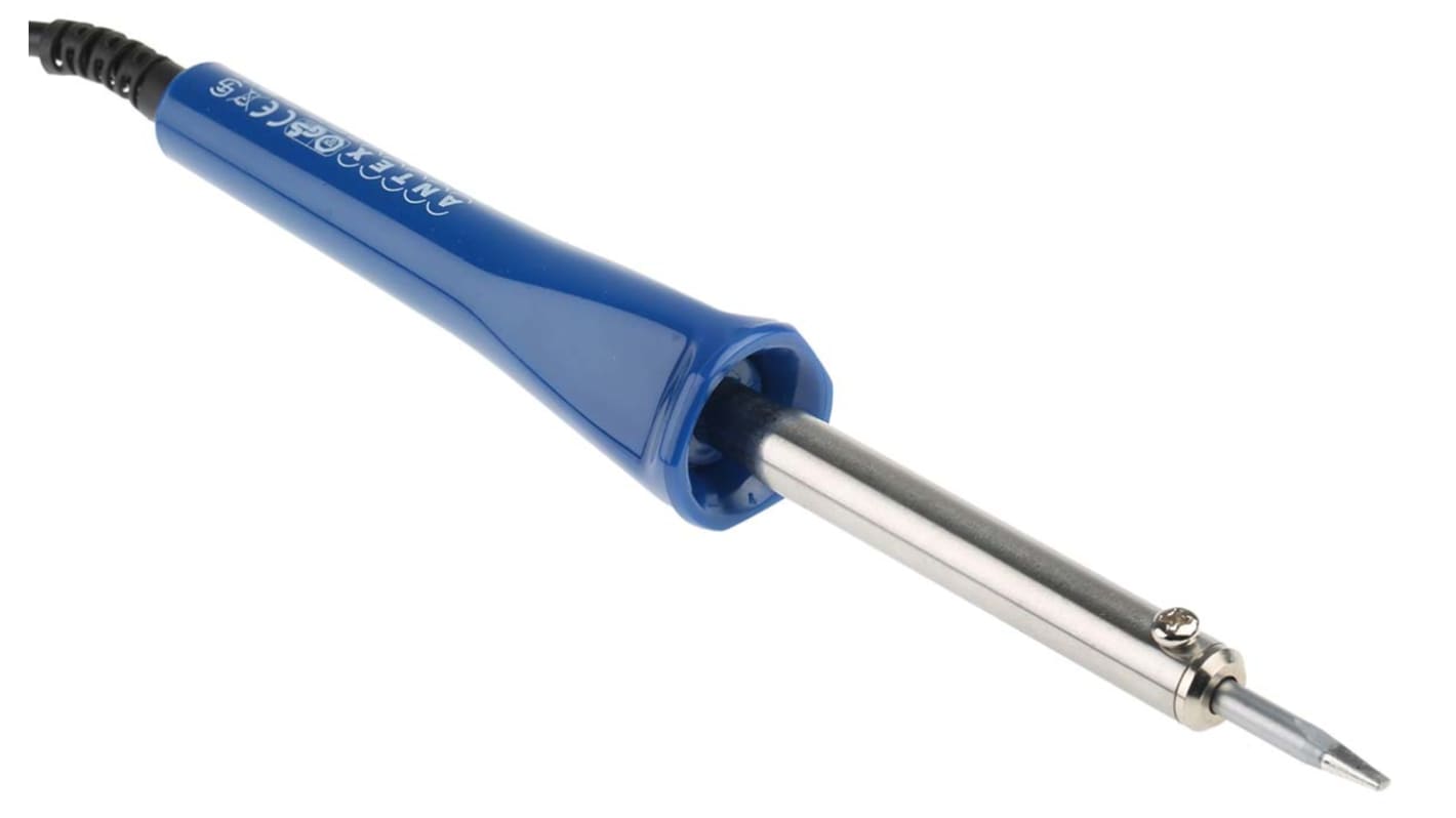 Antex Electronics Electric Soldering Iron, 230V, 40W, for use with Soldering Work with Lead Free Solder