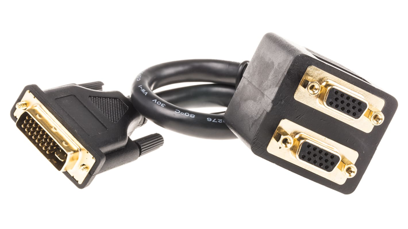 Adaptador AV RS PRO de DVI-D Macho a VGA Hembra