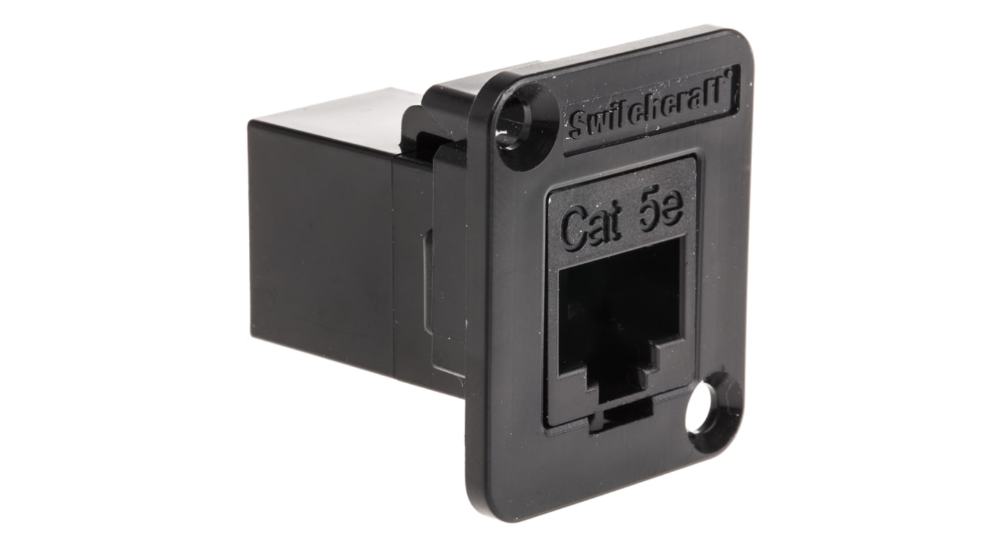 EHRJ45P5ERS | Switchcraft EH Series RJ45 Adapter, Cat5e, Unshielded | RS