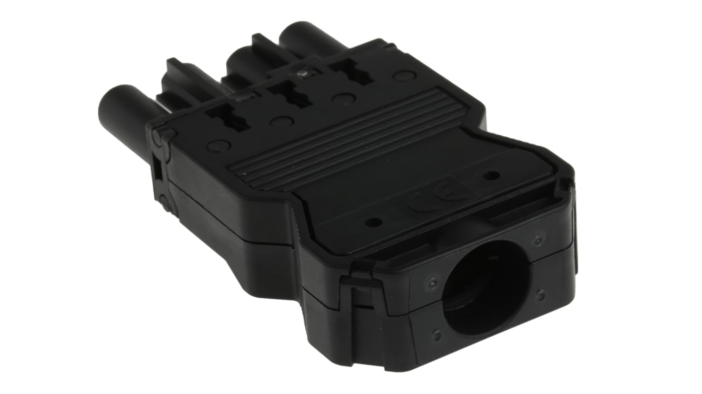 Conector de iluminación Hembra GST18i4, 4 Polos, Montaje de Cable, 400 V, 20A, IP40