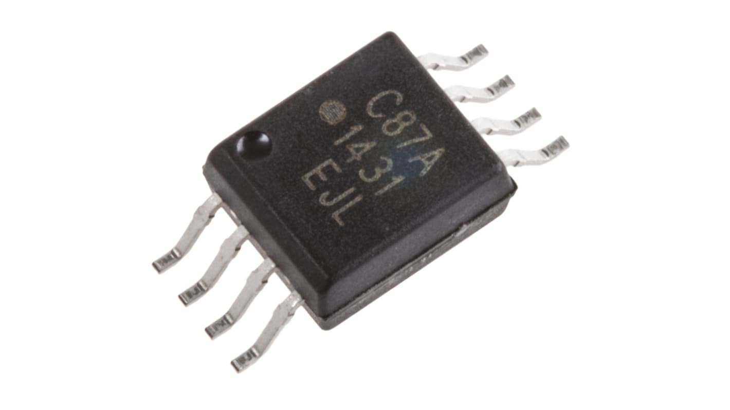 Broadcom ACPL-C87A-000E leválasztó erősítő, 4,5 → 5,5 V, 8-tüskés SSOP