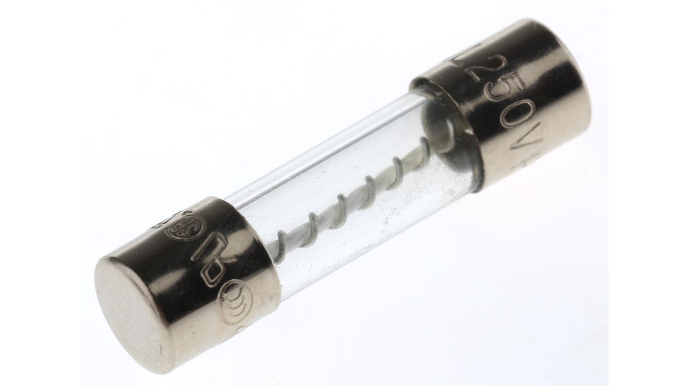 Littelfuse 4A T Glass Cartridge Fuse, 5 x 20mm