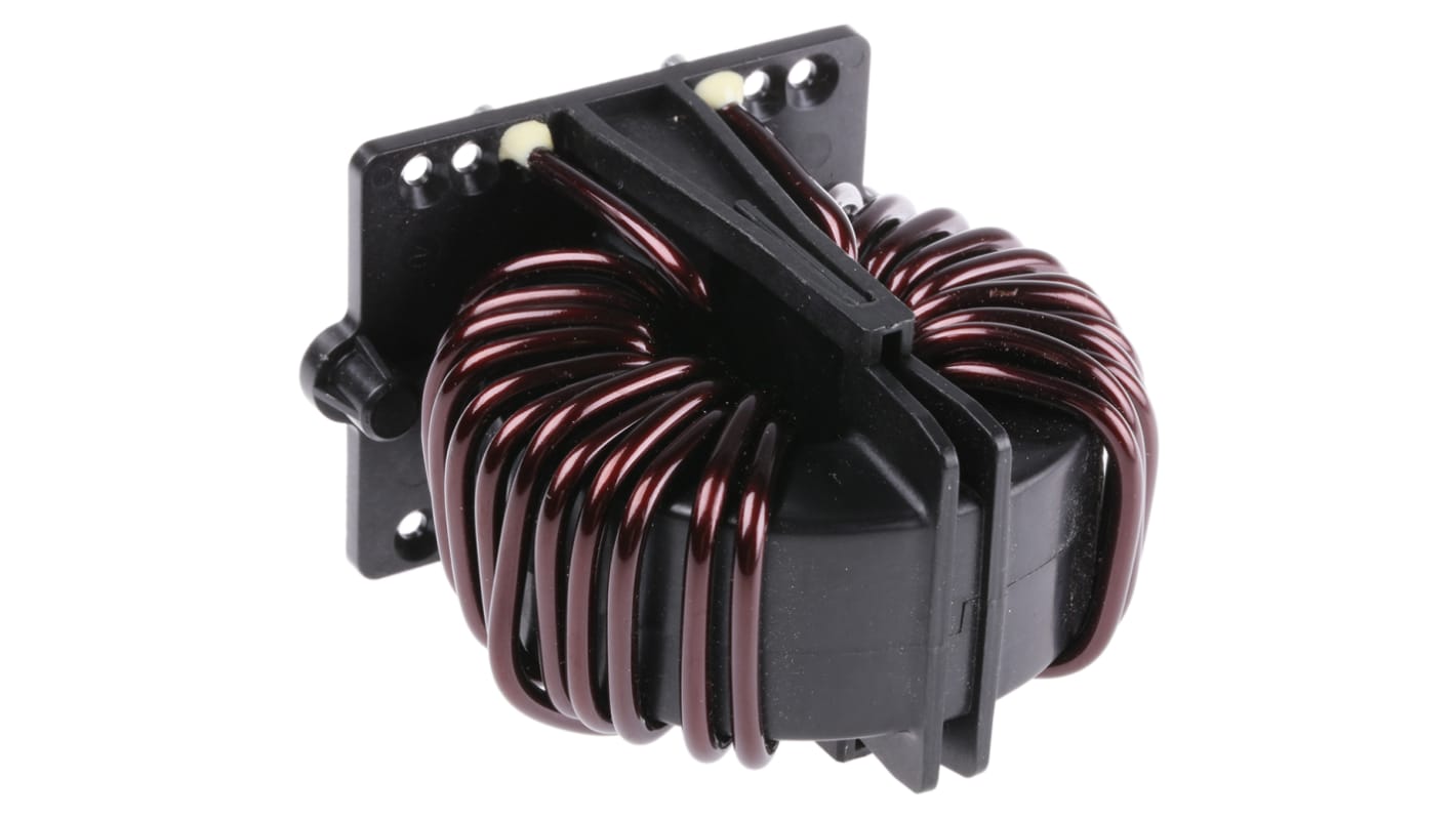 Inductance à mode commun, 2 mH, 25A, 4.2mΩ, -30 → +50%, Séries RB