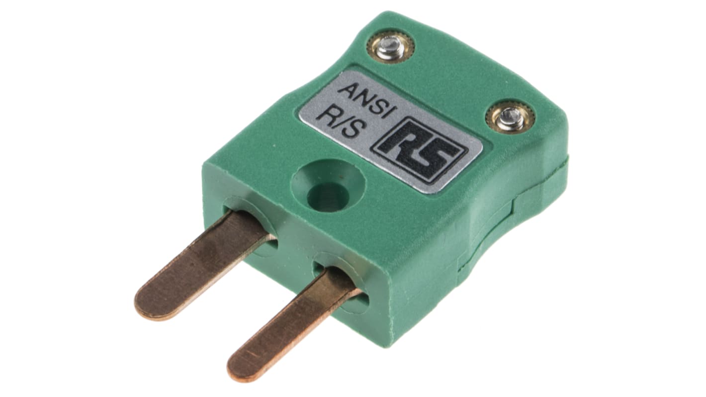 RS PRO, Miniature Size Thermocouple Connector for Use with Type R/S Thermocouple, ANSI Standard