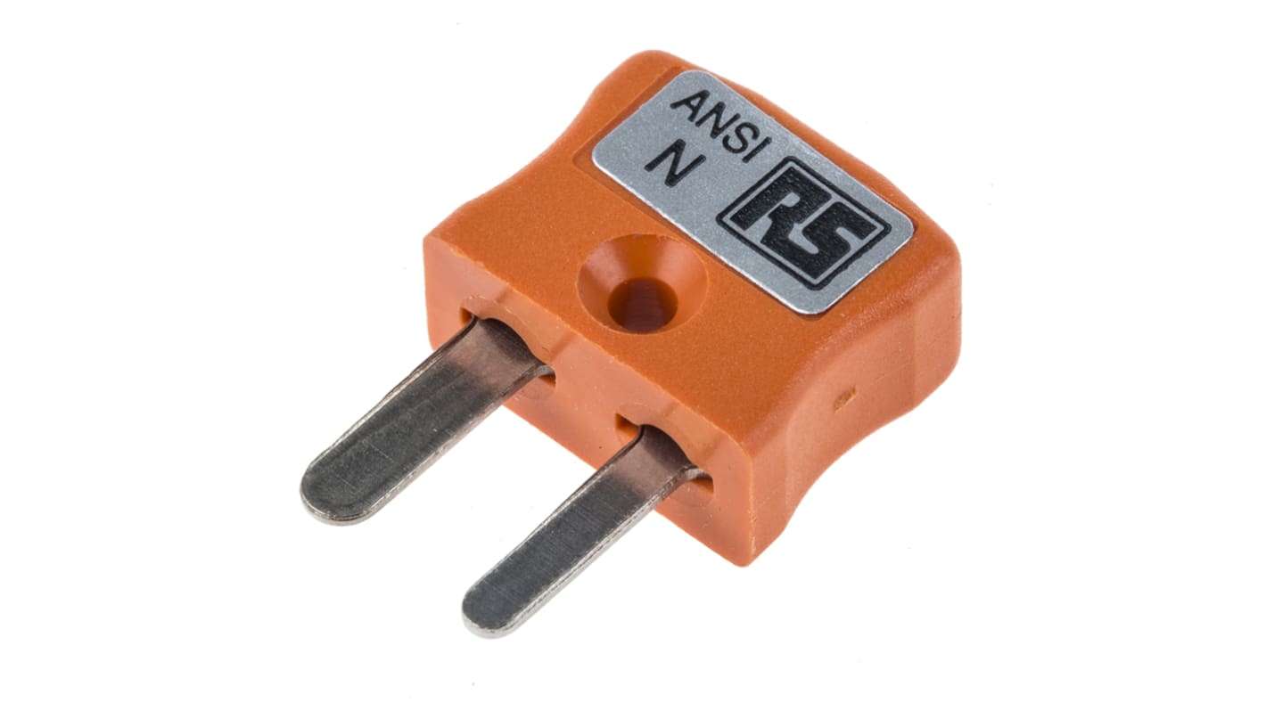 RS PRO Miniatur-Schnellverdrahtungs-Stecker N für Thermoelement Typ N