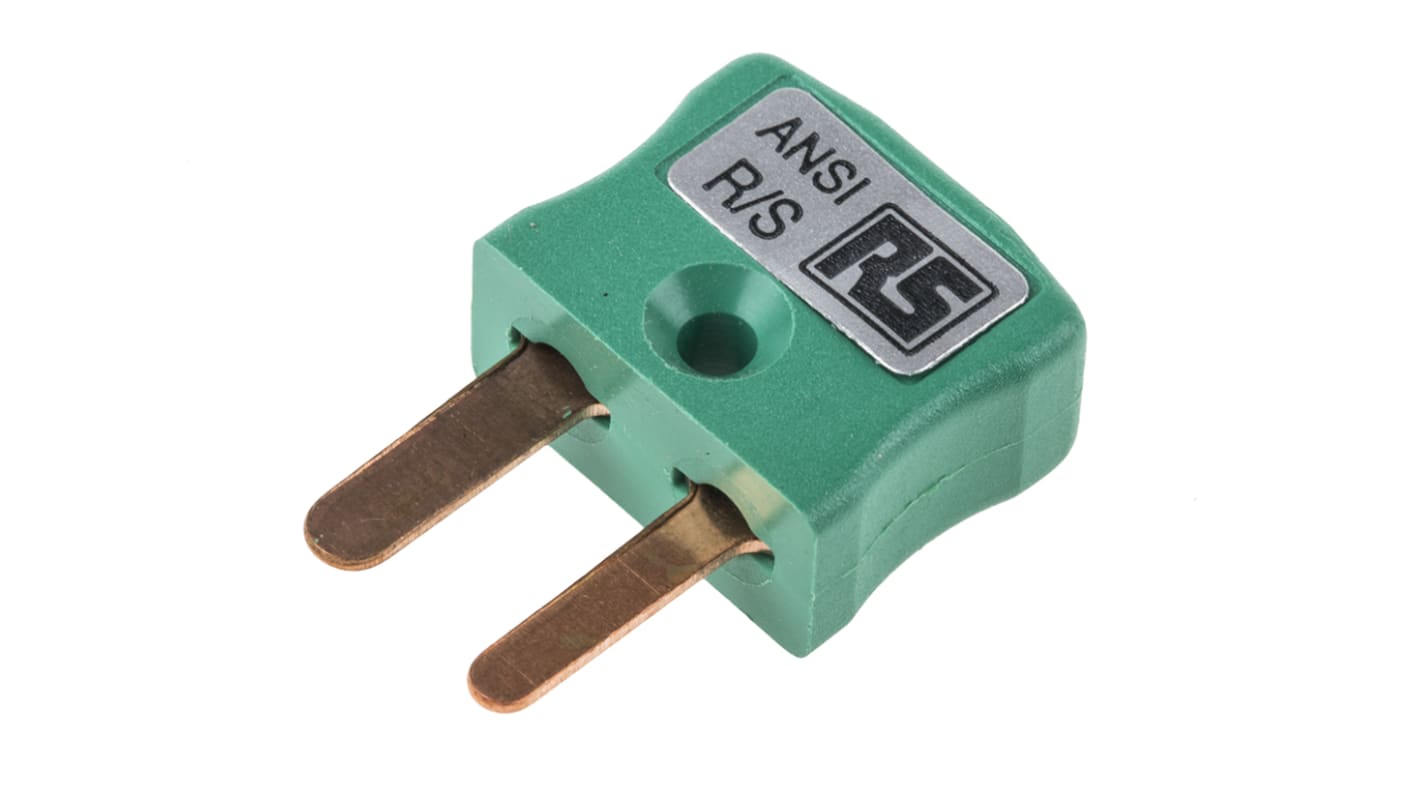 RS PRO, Miniature Size Thermocouple Connector for Use with Type R/S Thermocouple, ANSI Standard