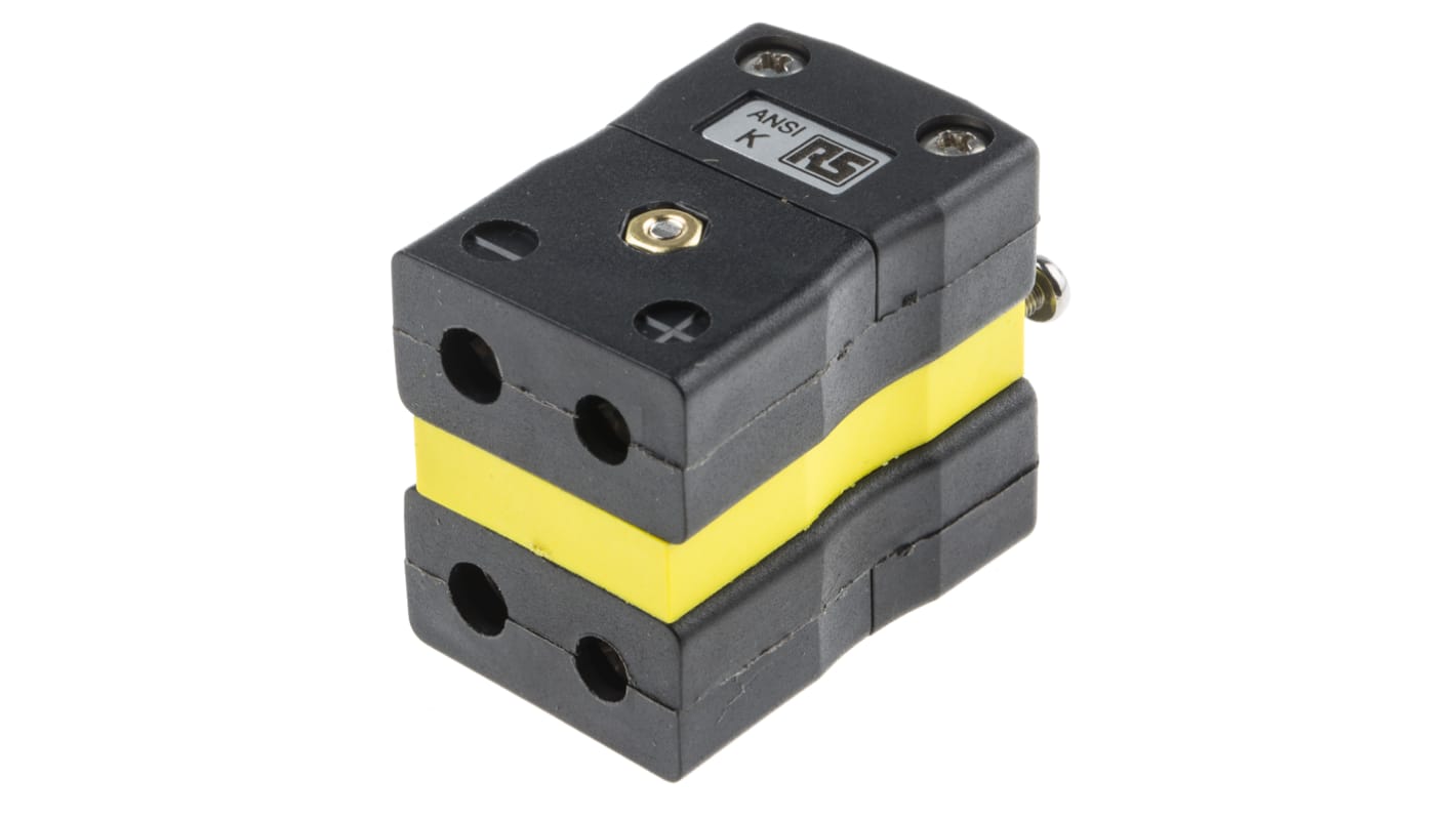 Conector de toma de termopar dúplex RS PRO, tipo K