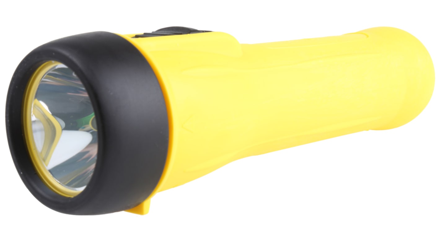 Wolf Safety ATEX LED Torch Yellow 70 lm