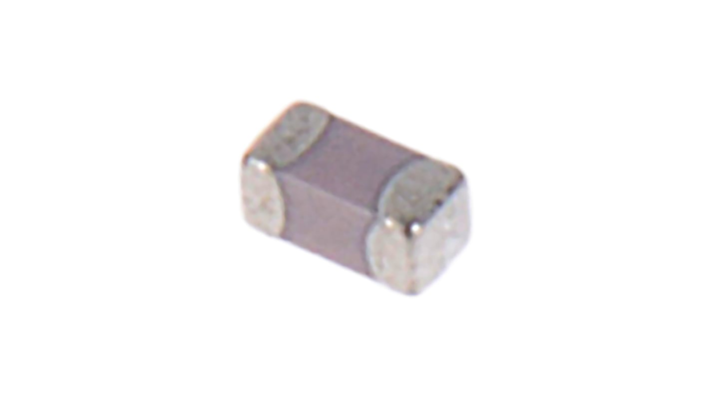 KEMET 18pF Multilayer Ceramic Capacitor MLCC, 50V dc V, ±5% , SMD