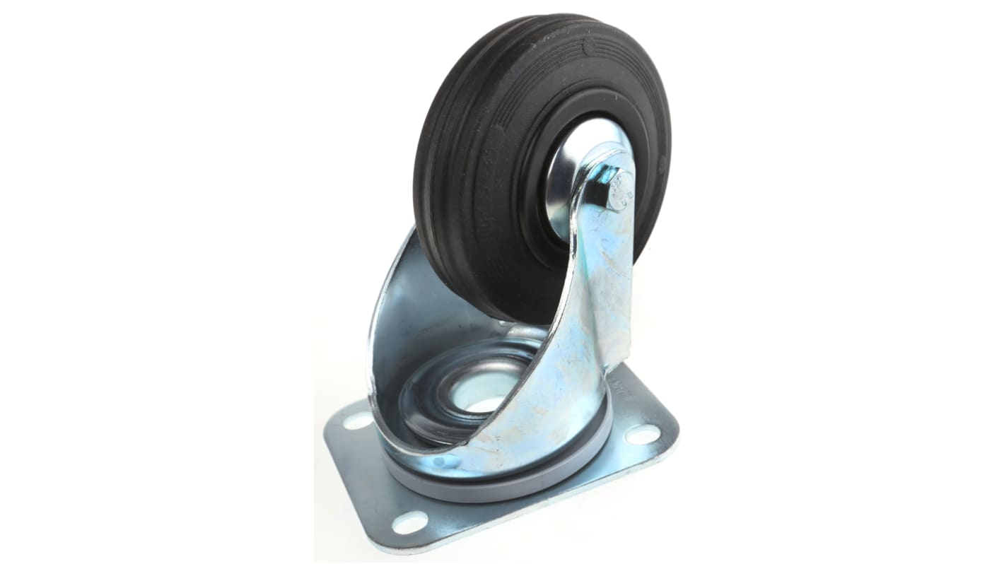 Tente Swivel Castor Wheel, 75kg Capacity, 100mm Wheel