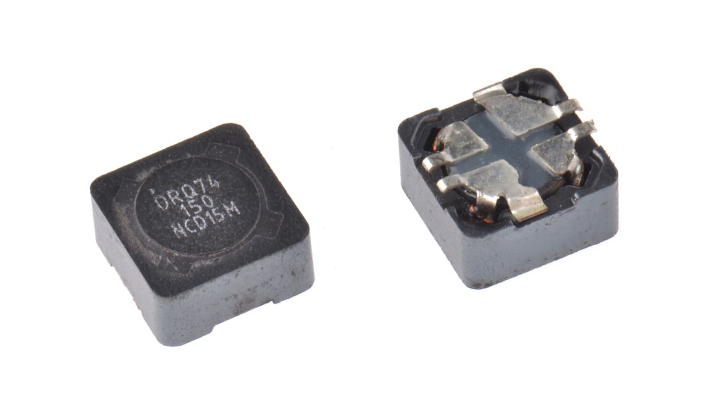 Inductance CMS 15 μH, 2.48A max , 74, dimensions 7.6 x 7.6 x 4.45mm, Blindé, série Bussmann