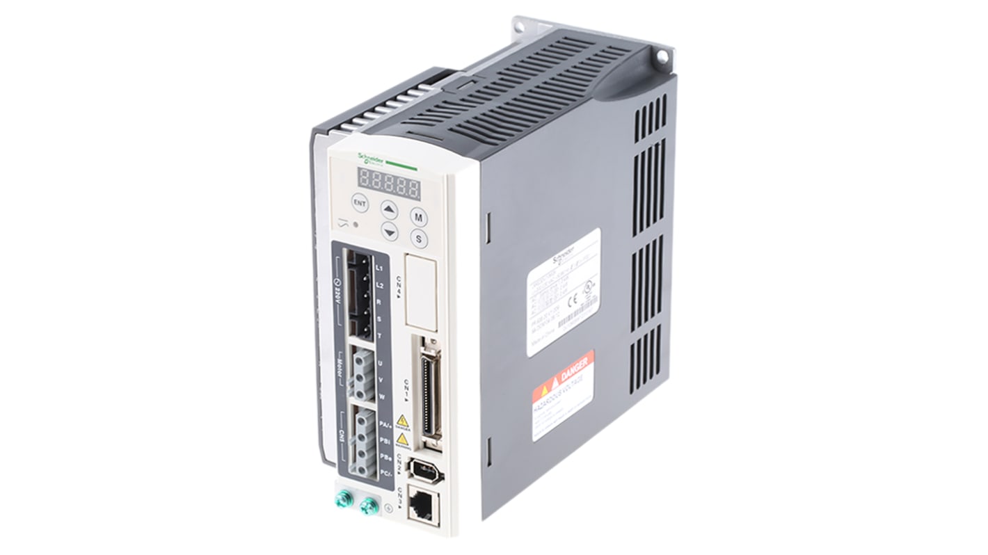 Schneider Electric Servoantrieb, 1-phasig, mit Encoder-Steuerung, 220 V / 7,3 A 1 kW, 162mm x 85mm x 180mm