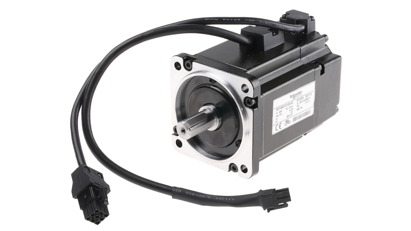 Schneider Electric 0.4 kW Servo Motor, with 3.82 Nm Torque, 220 V, 3000 rpm