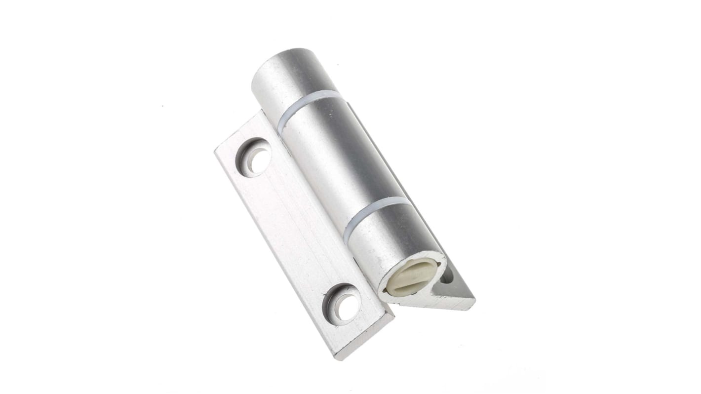 RS PRO Aluminium Spring Hinge, Screw Fixing, 67mm x 55mm x 4.5mm