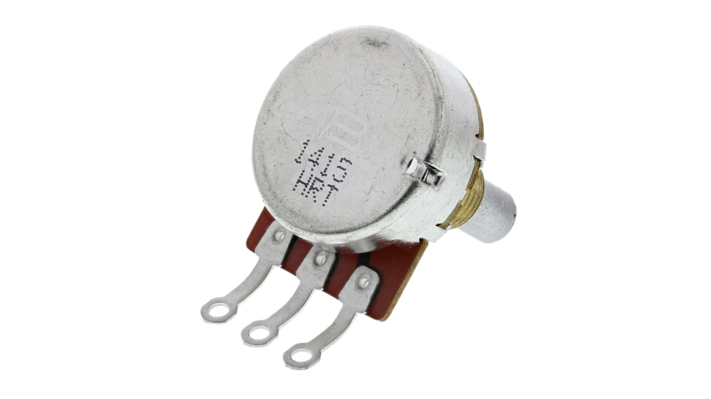 Bourns PDA24, Tafelmontage  Dreh Potentiometer 500kΩ ±15% / 0.25W , Schaft-Ø 6,35 mm