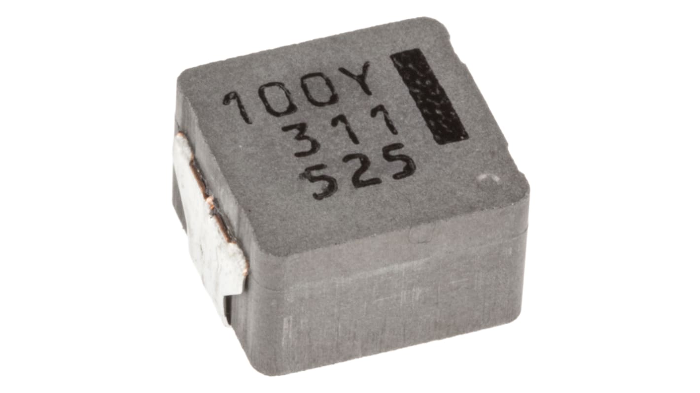 Inductance bobinée CMS 10 μH, 6.7A max , 0854, dimensions 8.5 x 8 x 5.4mm, Blindé, série ETQP5M