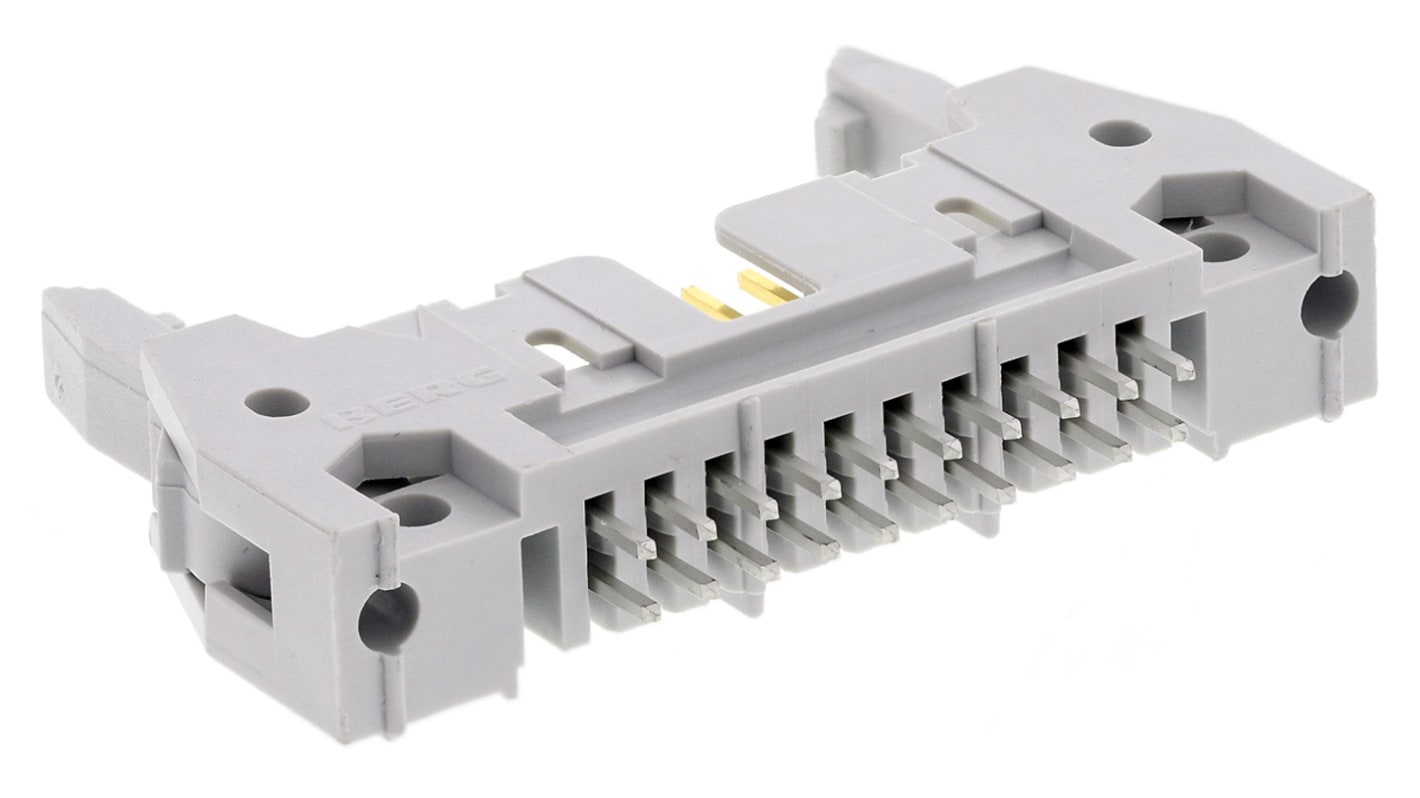 Quickie sorozatú Amphenol Communications Solutions Vezeték - Nyák NYÁK aljzat, távolság: 2.54mm, 20 érintkezős, 2