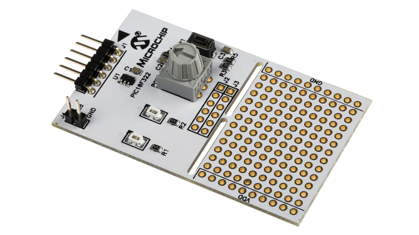 Carte de développement PIC10F32x Microchip