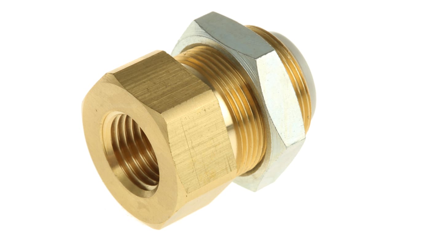 Złączka pneumatyczna Złącze Rc 1/4 żeńskie Wciskane 10 mm SMC Adapter grodziowy Rc 1/4 żeńskie