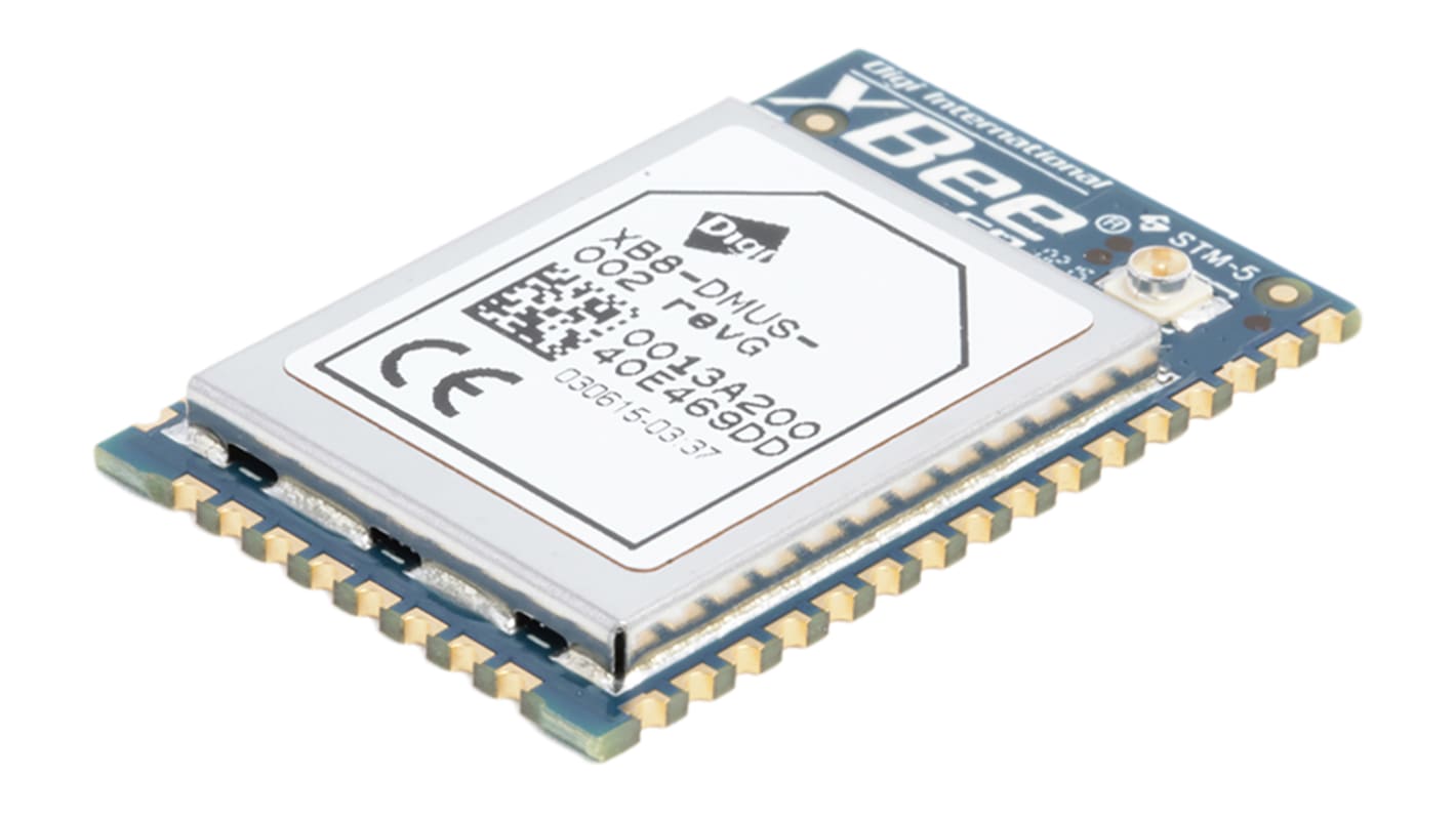 Digi International ZigBee-Modul, +12dBm -106dBm GPIO, SPI, UART, USB XBee Pan, RS232, RS485, 2.7 → 3.6V