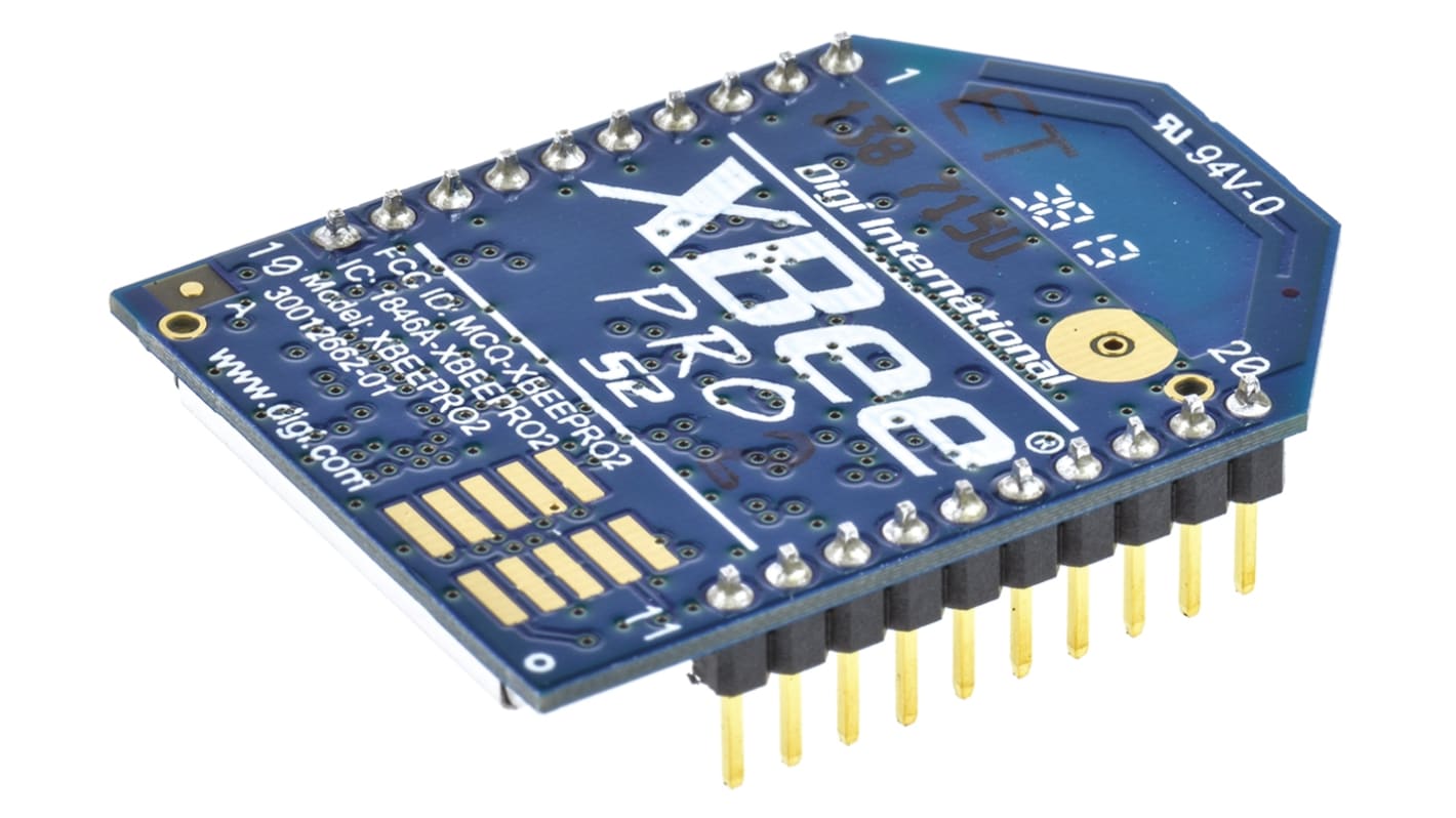 Digi International Xbee ZigBee Module, +18dBm, API, UART, USB Pan, RS232, RS485