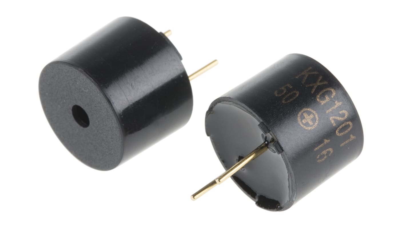 Componente cicalino magnetico RS PRO, 3V ca, Ø 12mm, 88dB, tono Continuo, SMD