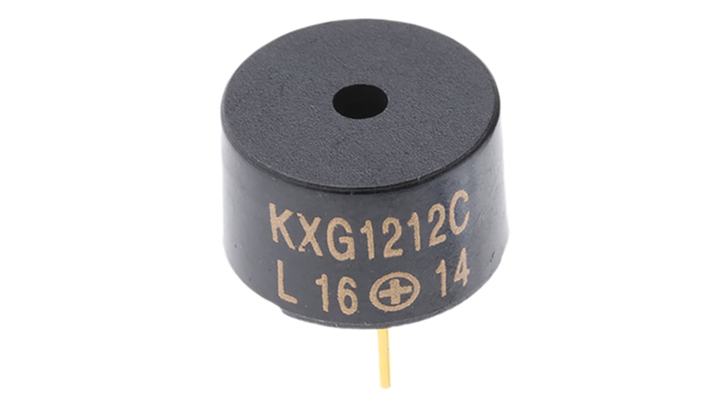 Componente cicalino magnetico Kingstate, 16V cc, Ø 12mm, 94dB, tono Continuo, SMD