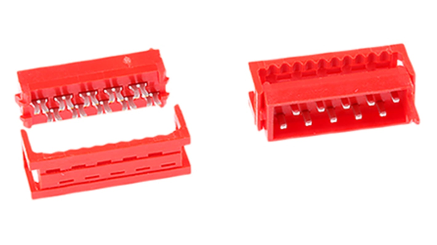 Wurth Elektronik 10-Way IDC Connector Plug for Cable Mount, 2-Row