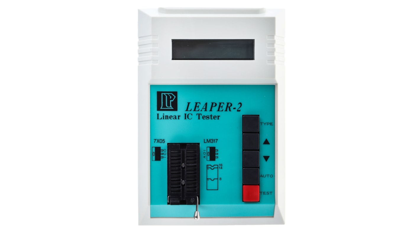 Tester per componenti Leap Leaper-2, IC, display LCD