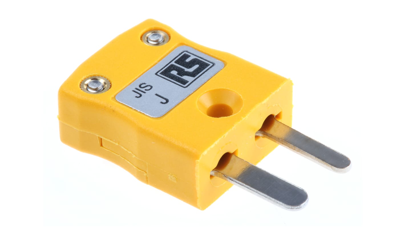 RS PRO, Miniature Thermocouple Connector for Use with Type J
