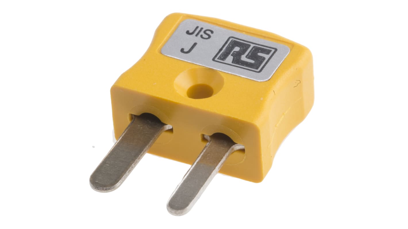 RS PRO, Miniature Size Thermocouple Connector for Use with Type J Thermocouple, JIS Standard