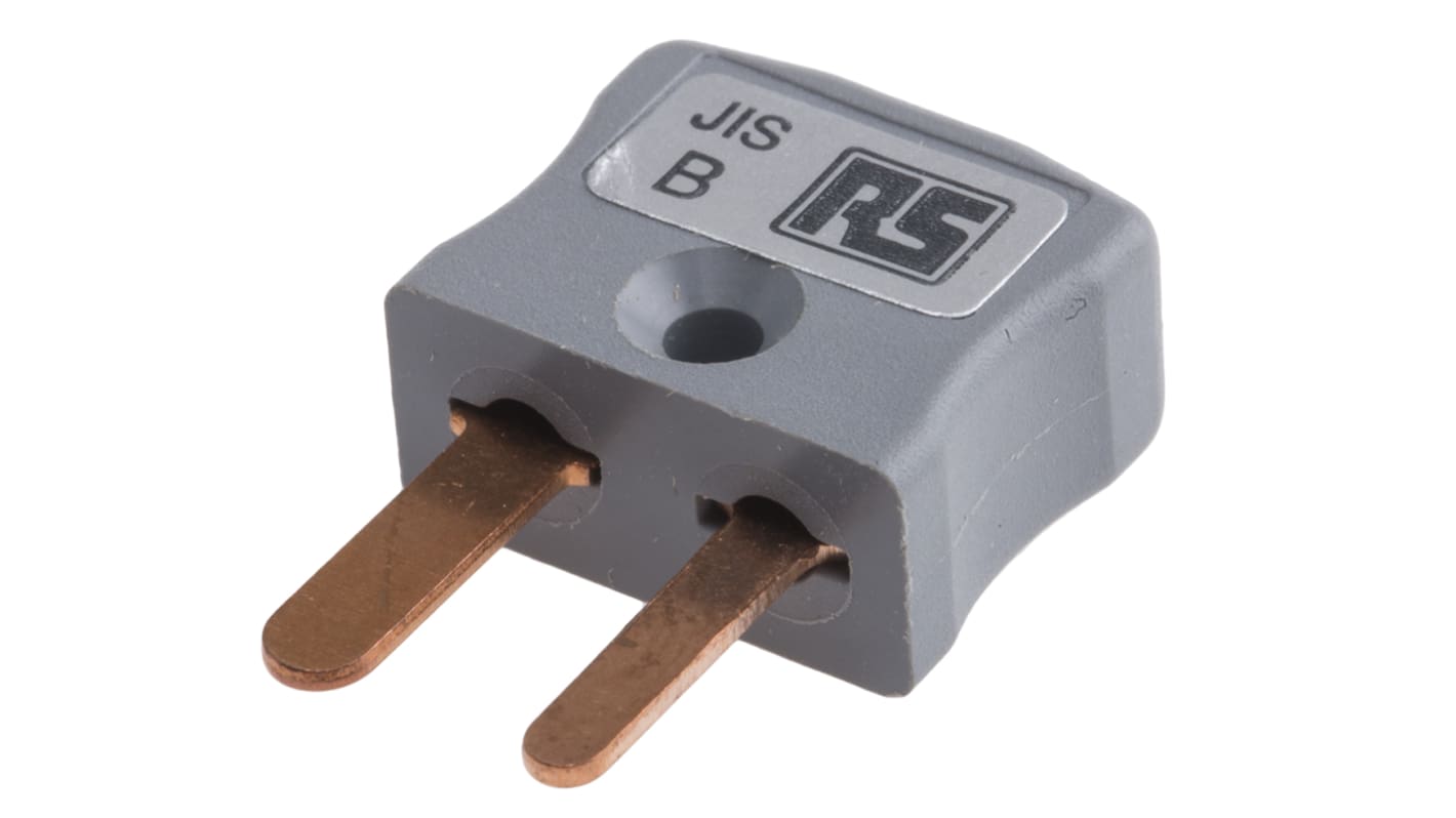 RS PRO, Miniature Thermocouple Connector for Use with Type B Thermocouple, 4mm Probe, JIS Standard